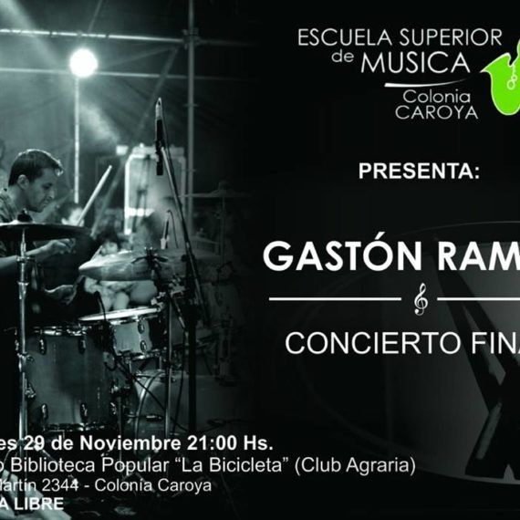 La Escuela Superior de Musica Presenta Concierto Final – Batería