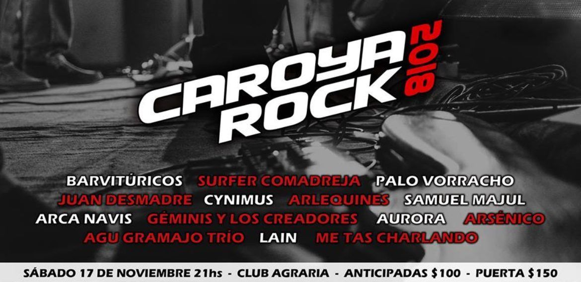 Caroya Rock 2018